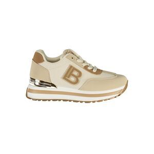 Laura Biagiotti Beige Polyurethane Women Women's Sneaker